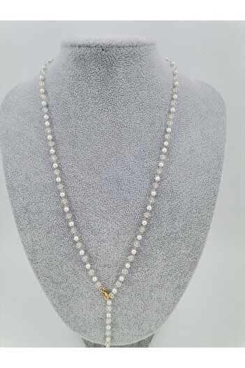 Hobimos Y Necklace - Tarnish-Free Y Necklace with Colorful Beads