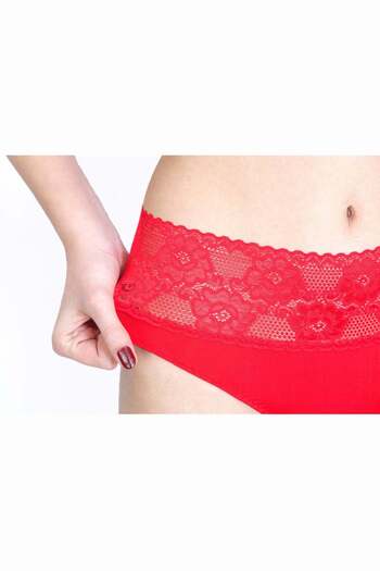 BLD by Exclusive ANI white lace Brazilian thong panty, BLD by Exclusive