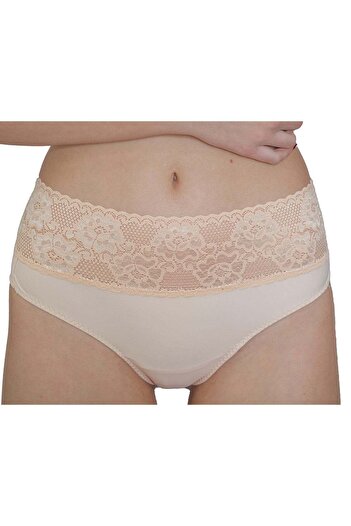 BLD by Exclusive SIMONA beige lace Brazilian panty, BLD by Exclusive