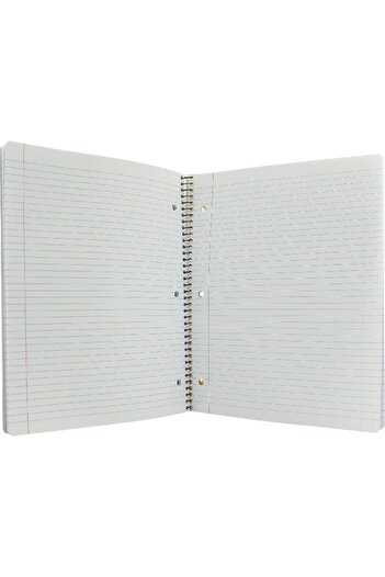 Roco Neon Yellow Lined Notebook A4 - 100 Sheets (200 Pages)