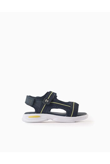 Ziddy Lightweight Sandals for Baby Boys 'Superlight Runner', Blue/Yellow