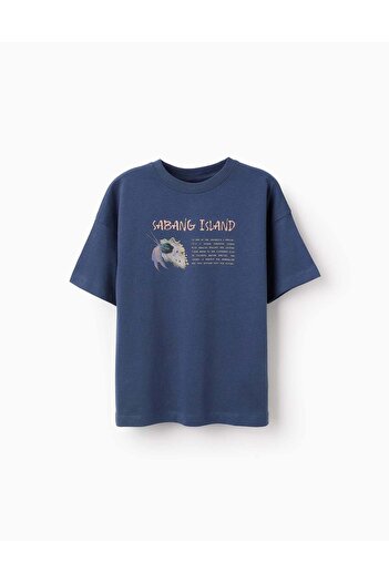 Ziddy Cotton T-shirt for Boys 'Sabang', Blue