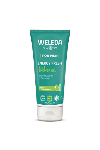 Weleda MEN 3 in 1 Energizing Shower Gel