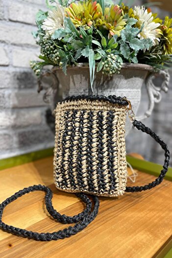 İthal 1509 Imported Zigzag Pattern Bag