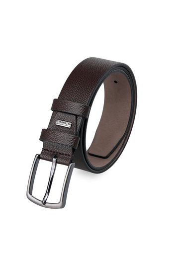 Hatemoğlu Brown Men's Leather Sports Belt