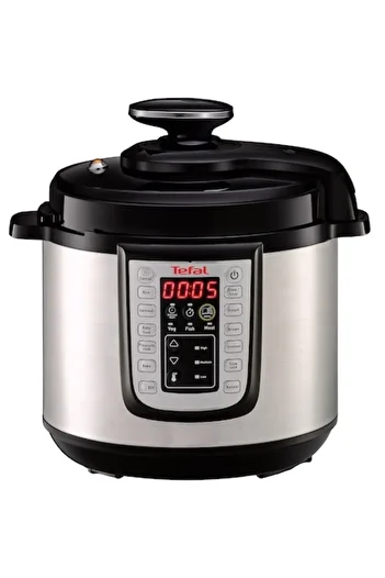 TEFAL Cy505e30 One Pot – Oală Electrică Sub Presiune, 6l, 1200w, 25 Programe Automate