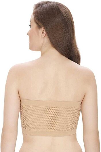 Glamroot Women's Non Padded Seamless Strapless Tube