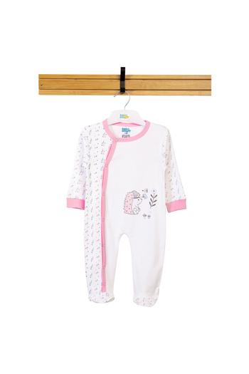 Babies Basic 100% Cotton Printed Long Sleeves Jumpsuit/Romper/Sleepsuit for babies