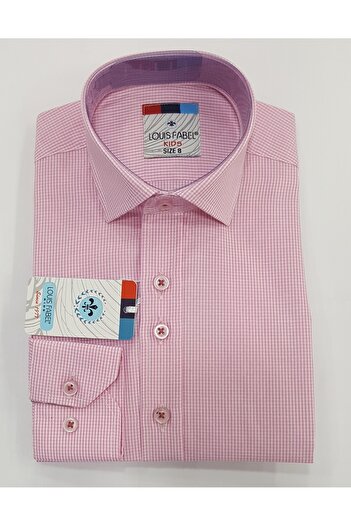 Louis Fabel New Season Checkered Children's Shirt