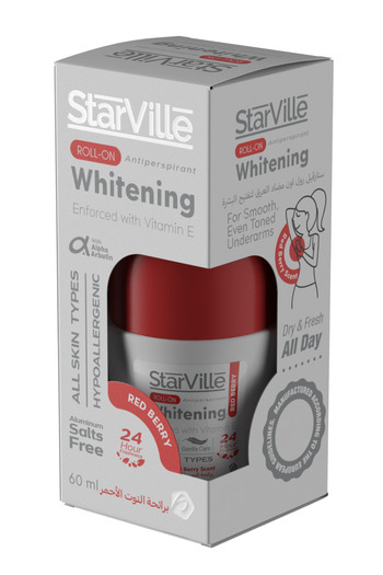 starville Whitening Roll on Redberry 60 ml