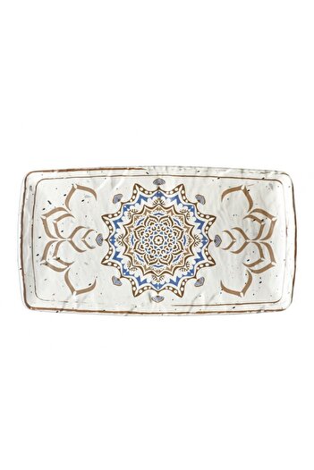 Raki Rectangular melamine platter CULINARO CASABLANCA 32x17xh2.2cm