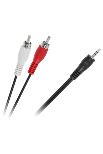 OEM CABLE 3.5 MALE - 2X RCA MALE 1.8M