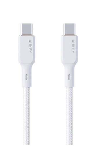 AUKEY Usb-a To Lightning Cable Nylon Braided Mfi Certified Fast Charging Cable For Iphone 14/14 Plus