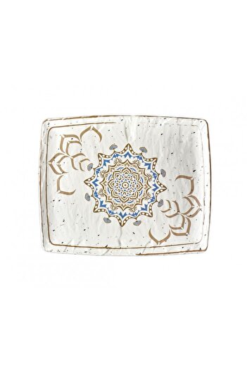 Raki Rectangular melamine platter CULINARO CASABLANCA 32x26xh2.2cm