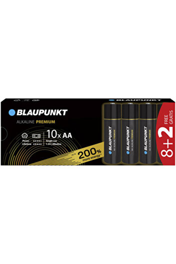 OEM BATERIE ALCALINA PREMIUM LR6 8+2 BUC BLAUPUNKT