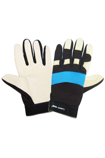 OEM SPANDEX GLOVE WITH LEATHER - (11)