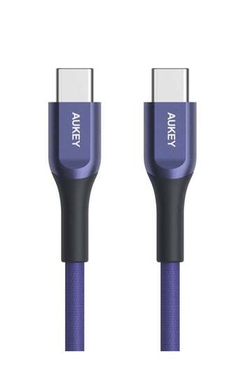 AUKEY Kevlar Core USB-C to C Cable 1.2m Fast charge Cable USB C to USB C For iPhone 16 15 Pro Max iPad min