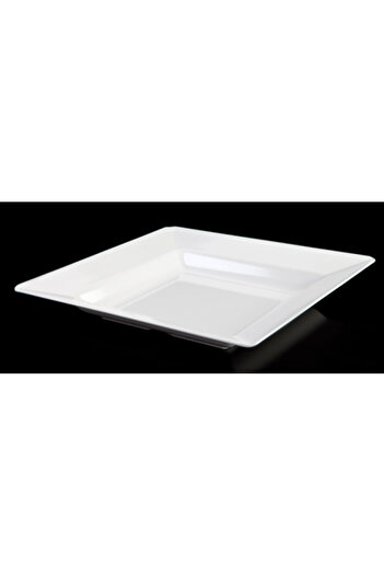 Raki RAKI ESTE square melamine deep platter 46x46x6.8cm white