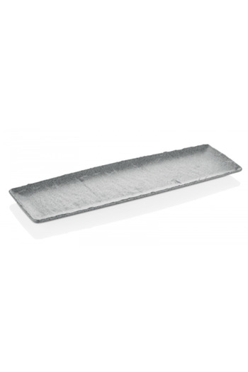 Raki RAKI melamine platter with grey slate look GN 2/4 53x16.3 cm