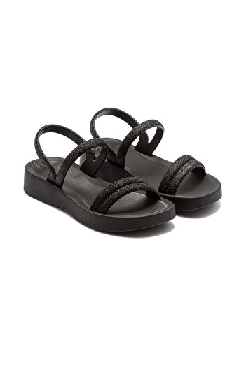 ZAXY Glitter Sand Women's Sandals Black 35/40