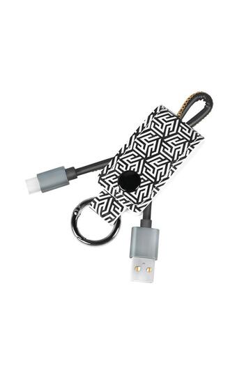LogiLink Logilink data cable, CU0164, USB 2.0 (T) to USB 2.0 Type-C (T), 0.22m, Black/White