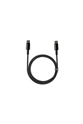 Baseus Data cable Baseus Tungsten Gold CATWJ-01, Fast Charging, USB Type-C - USB Type-C, 100W, 1m