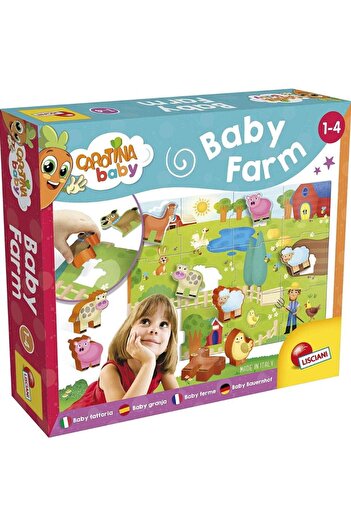 Lisciani Lisciani Puzzle Fun at the Farm L67848, 1 - 4 years, 12 Pieces (Multicolor)