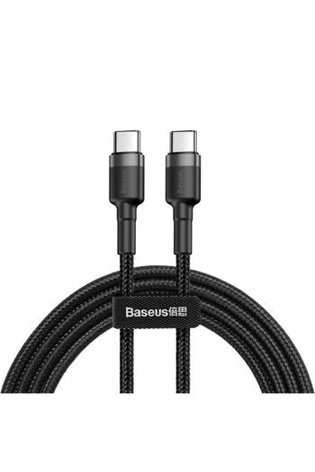 Baseus Cablu de date Baseus Cafule, USB Type-C, 60W, 3A, 2m (Negru)