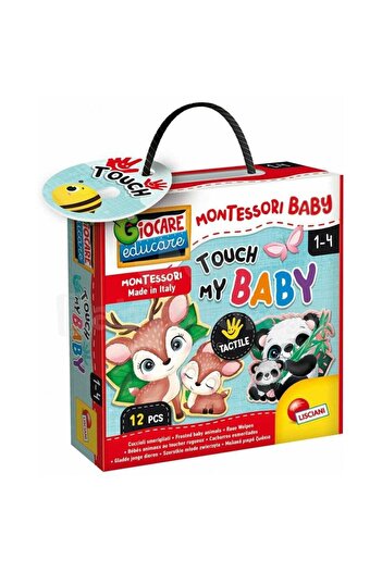 Lisciani Montessori tactile game - Mother and baby