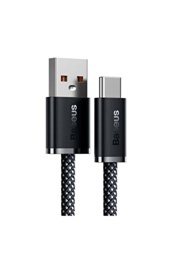 Baseus Cablu de date Baseus Dynamic Series CALD000616, USB la USB Type-C, 100W, 1m (Gri)