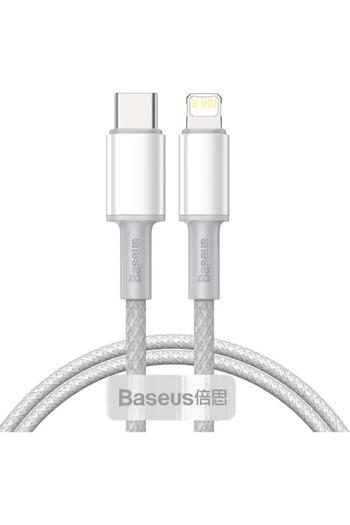 Baseus Baseus USB Type-C to Lightning Data and Charging Cable, 2 m, 20W, CATLGD-A02, White