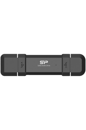 Silicon Power SSD, Silicon Power, 500 GB, USB 3.2 GEN 2, Flash NAND, Negru