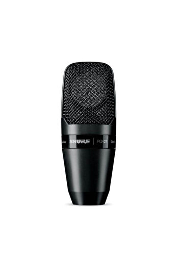 Shure PGA27-LC Large Diaphragm Cardioid Condenser Microphone – Professional Wired Mic for Studio R