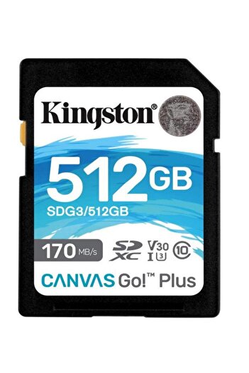 Kingston Card de Memorie SD Kingston Canvas GO Plus, 512GB, Class 10