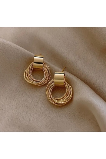 monalisatoka Kadın Gold Halka Küpe