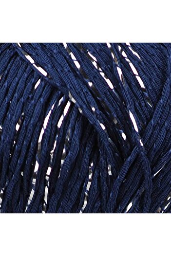 Ritzz Koton Floş Glitter - Saks Blue Silver