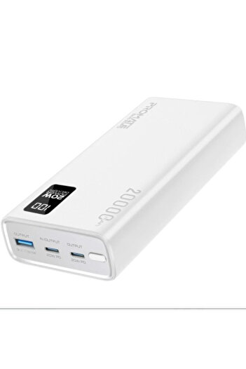 Promate Portable Battery White 20K PROMATE