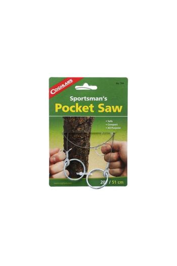 Generic COGHLANS Sportsman's Pocket Wire Saw Silver 20inch
