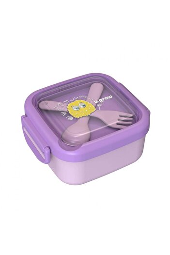 U-Grow 2in1 Casserole with Spoon and Fork U-Grow A-1415PK, Purple