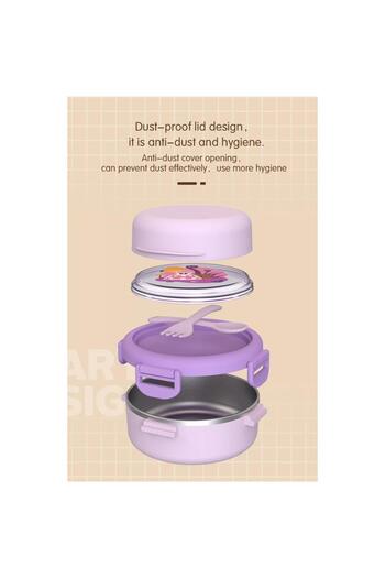 U-Grow Thermal casserole with spoon and fork U-Grow A-1418PP (Purple)