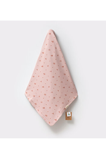 Cassiope Organic 100% Cotton Floral Baby Blanket