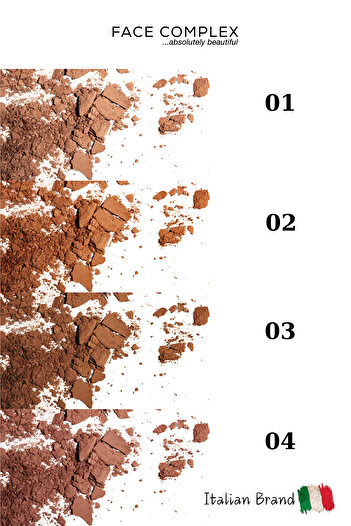 FACE COMPLEX Matte Bronzing Powder Pudra De Contur Mată - 01 Italia