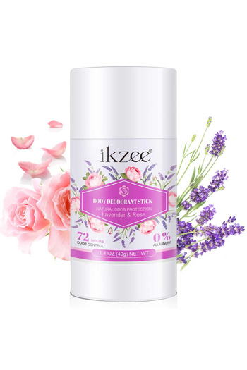 NOVA KISS Aluminum-free Deodorant Stick with Lavender and Rose 72h Protection, Unisex, 40 g