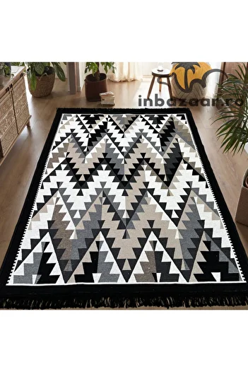 OEM Traditional rustic rug 160x250 cm Black