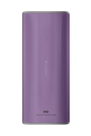 Nokia 105 (2024) Dual Sim Phone, Purple, 2" Display, 1000mAh Battery, FM Radio