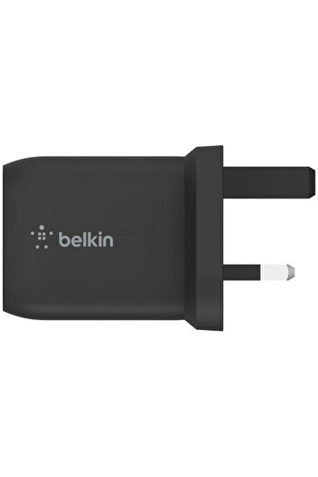 Belkin Belkin Universal PD Power Adapter, PPS DUAL USB-C GAN 65W, Black