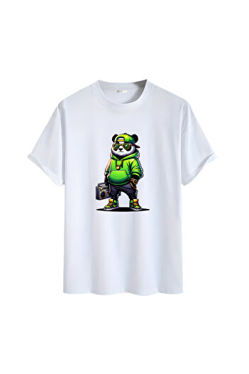 Gölge Store Animation Character Printed Oversize Unisex T-Shirt