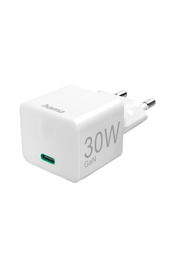 Hama Incarcator retea HAMA 201998, 1xUSB-C, Power Delivery (PD), 30W (Alb)
