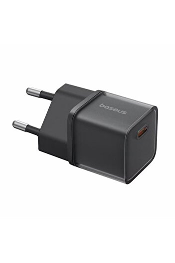 Baseus Baseus GaN5S Power Adapter, 20 W, 3 A, USB-C (Black)