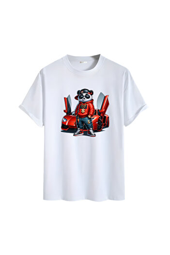 Gölge Store Animation Character Printed Oversize Unisex T-Shirt
